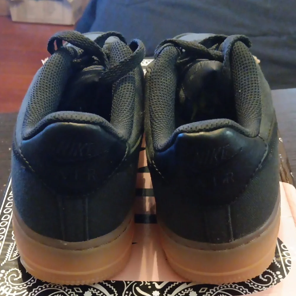 Nike Air Force 1 Low '07 "Black Gum" M6Y/W7.5 Brand New - Picture 5 of 9
